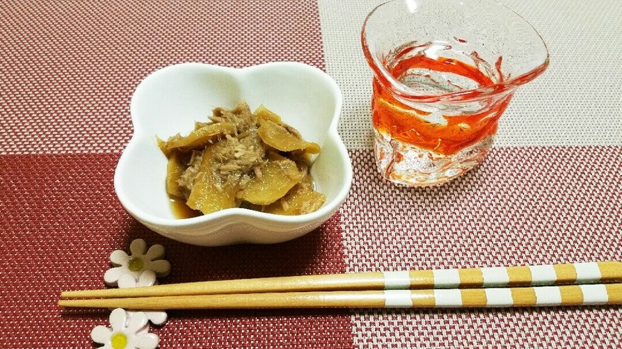 生姜とツナの煮物の画像