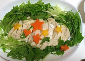 簡単すぎ時短♫さっぱり鶏胸肉の酒蒸し♫