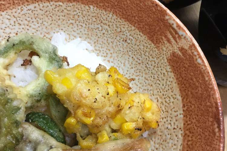 鰻と夏野菜で 天丼 レシピ 作り方 By はーとねこ クックパッド