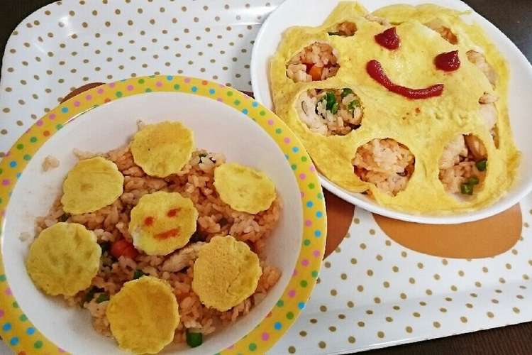 １歳ランチ お花オムライス レシピ 作り方 By ゆーれれ クックパッド 簡単おいしいみんなのレシピが359万品