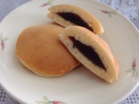 どら焼き☆ホットケーキミックスで簡単に♪