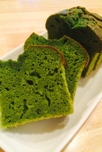 ほうれん草のパウンドケーキ