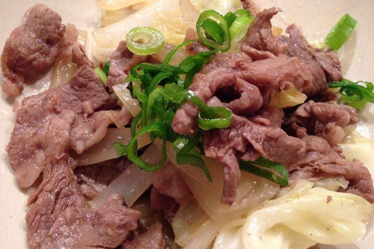 大葉にんにく醤油で牛肉炒め レシピ 作り方 By ガッツキ虫 クックパッド 簡単おいしいみんなのレシピが361万品