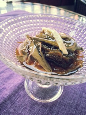 もずくとじゅんさいの酢の物