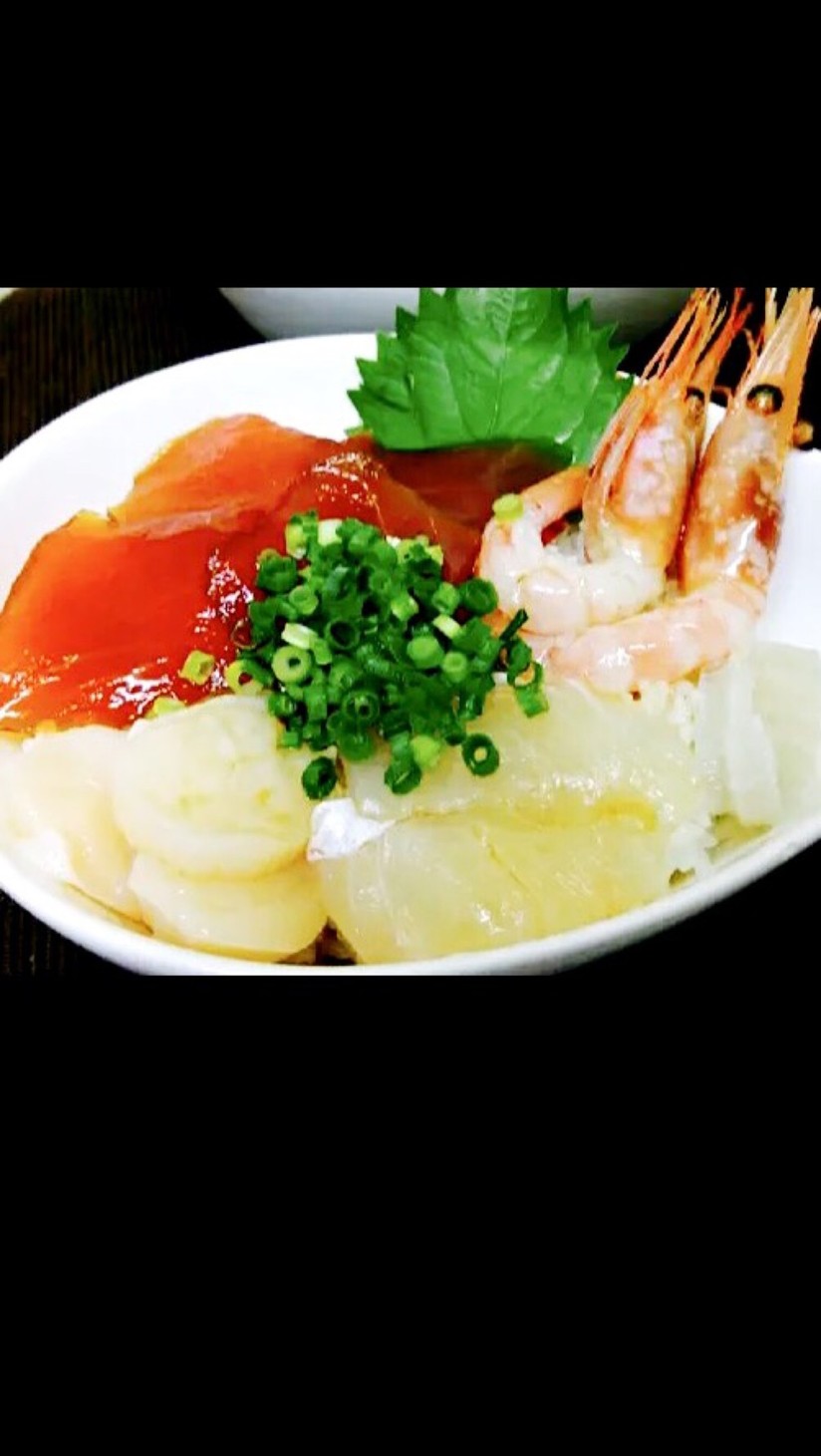 超簡単♪タレが激ウマ海鮮丼の画像