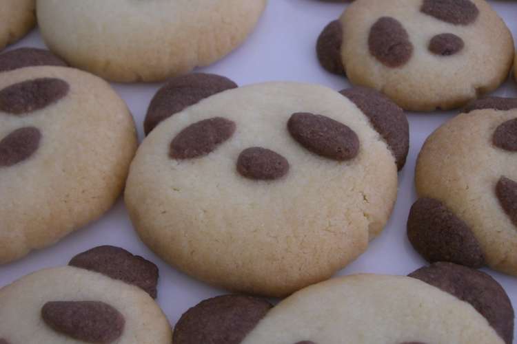 パンダクッキー レシピ 作り方 By ｋａｏｒｉｎｍａｍａ クックパッド 簡単おいしいみんなのレシピが360万品