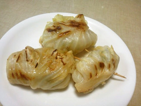 糖質オフ:餃子(キャベツ包み)