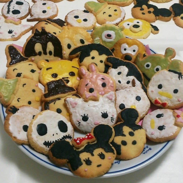 ディズニー ツムツム アイシングクッキー レシピ 作り方 By Marinaxxxt クックパッド 簡単おいしいみんなのレシピが374万品