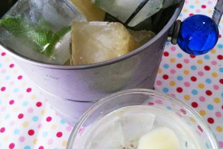 夏 ミント氷 アイスミントティー レシピ 作り方 By たぬぴぃ クックパッド 簡単おいしいみんなのレシピが359万品