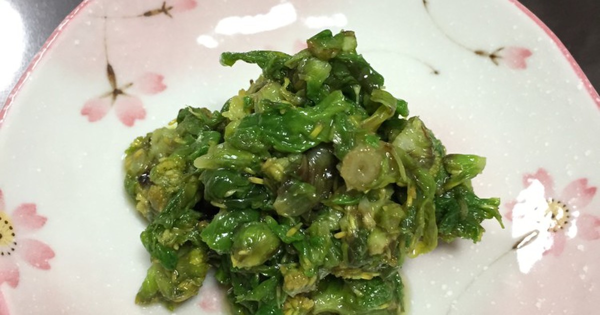 ふきのとうオリーブオイル和え by スピードまゆみん 【クックパッド】 簡単おいしいみんなのレシピが362万品