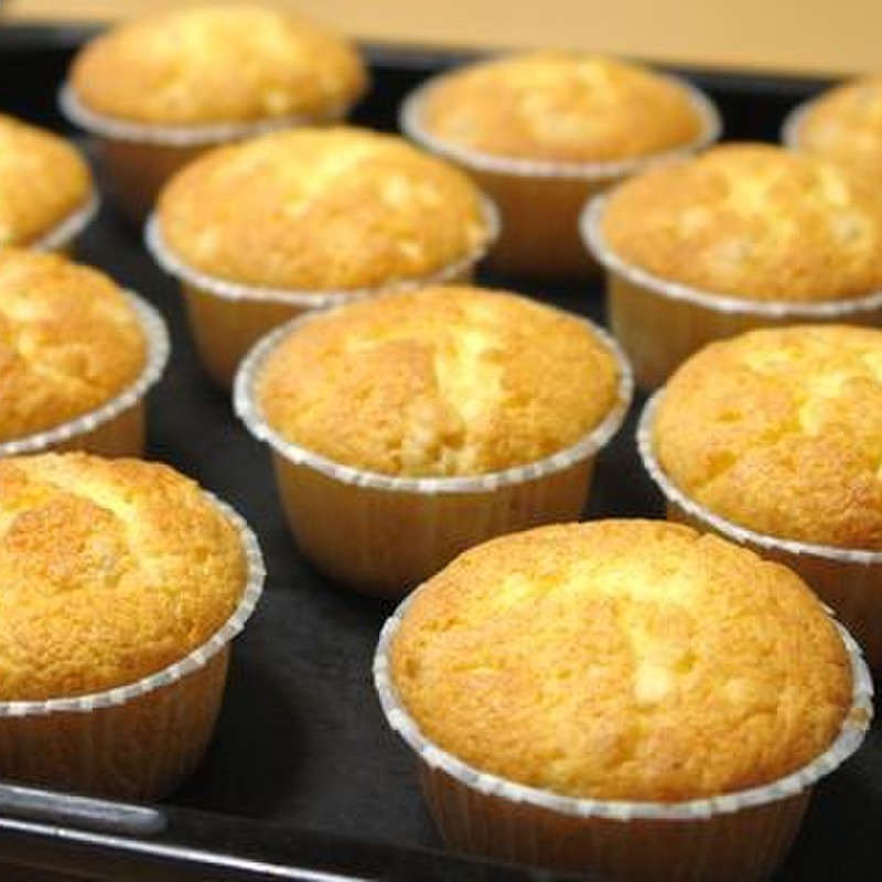 ストロベリーレモネードカップケーキのレシピ