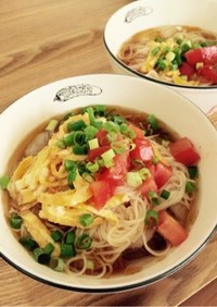 さっぱり素麺！すぐできる！