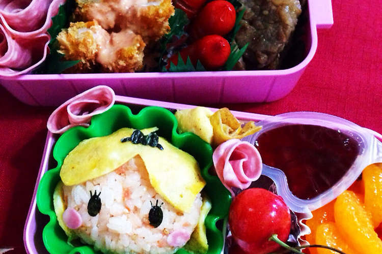 キャラ弁 つむつむ風 アリス レシピ 作り方 By みいたーーーん クックパッド