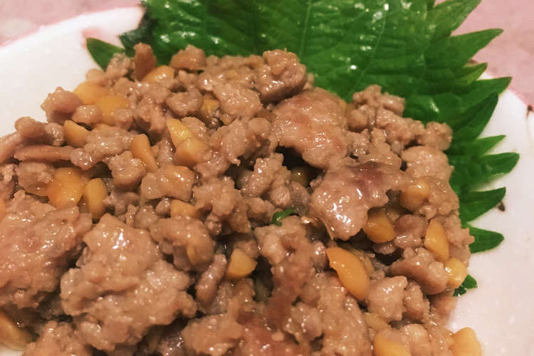 超簡単 炒めるだけの納豆ひき肉炒め レシピ 作り方 By てぬきmam クックパッド