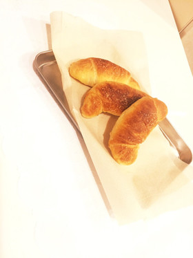 手捏ねで簡単パン☆塩パン☆朝食にも最適☆