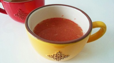 夏にぴったり！大根とトマトの冷製スープ♪の写真