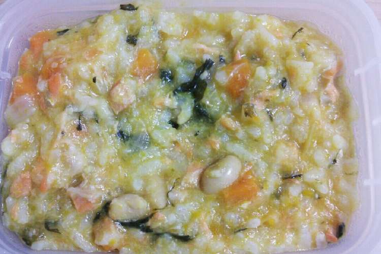 炊飯器で離乳食 鮭かぼちゃドリア レシピ 作り方 By ゆっきぃー クックパッド 簡単おいしいみんなのレシピが358万品