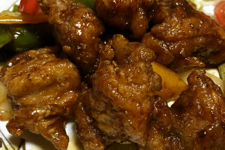 とり味噌 から揚げの甜麺醤ソース和え レシピ 作り方 By Chanpon クックパッド 簡単おいしいみんなのレシピが360万品