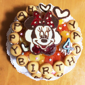 ケーキ ミニーちゃん