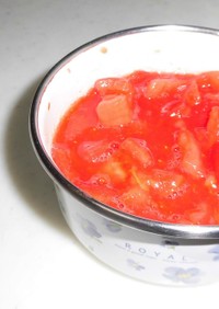 アレンジ☆塩トマトソース