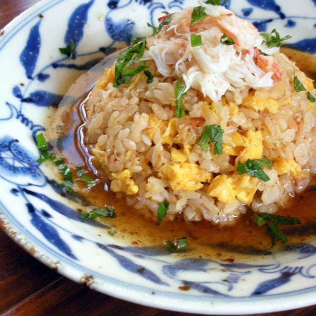 甘酢あんかけカニ玉チャーハン レシピ 作り方 By 札幌在住の松島タツオ クックパッド 簡単おいしいみんなのレシピが361万品