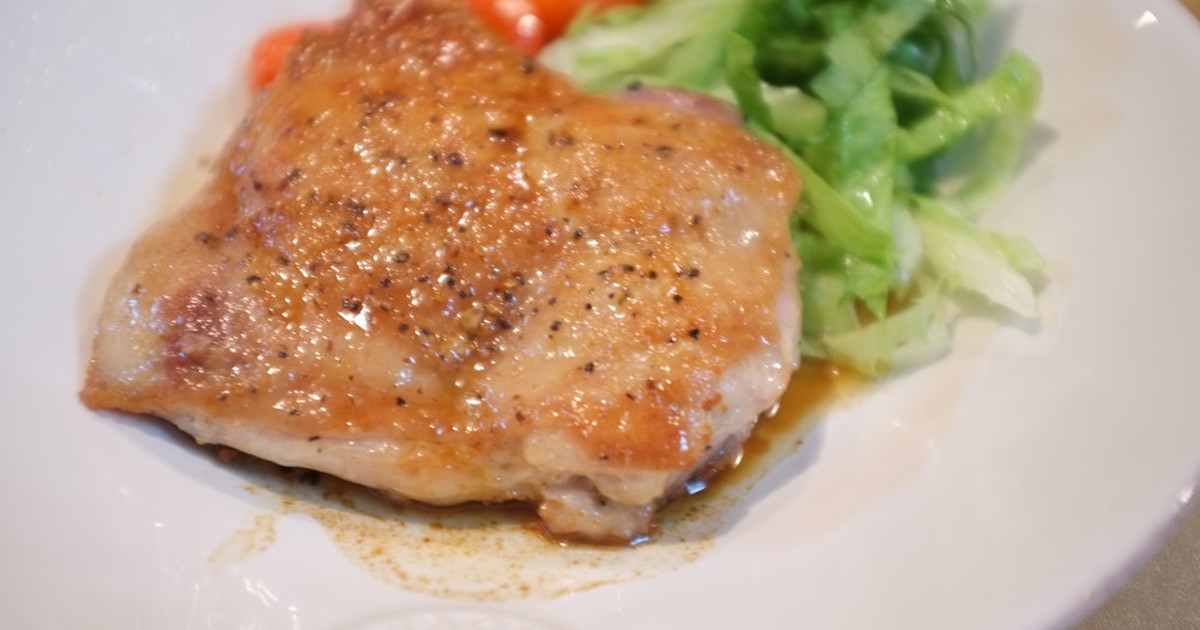 チキンソテー☆レモンバター醤油ソース by sachi825 【クックパッド】 簡単おいしいみんなのレシピが367万品