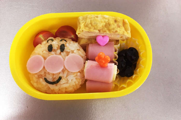 キャラ弁 アンパンマン レシピ 作り方 By 介月水 クックパッド 簡単おいしいみんなのレシピが364万品