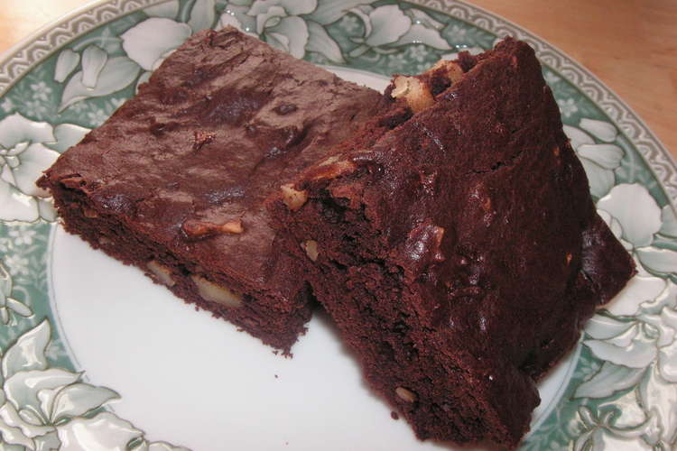 チョコなしでも どっしりブラウニー レシピ 作り方 By Fumichi クックパッド 簡単おいしいみんなのレシピが357万品