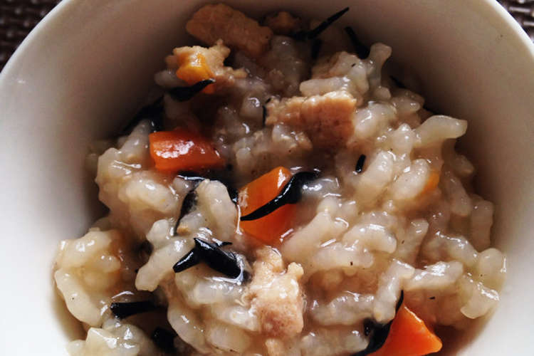 離乳食 中期から後期へ移行 ひじきご飯 レシピ 作り方 By えーりー21 クックパッド 簡単おいしいみんなのレシピが360万品