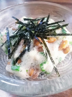 お酢でさっぱり!オクラ納豆