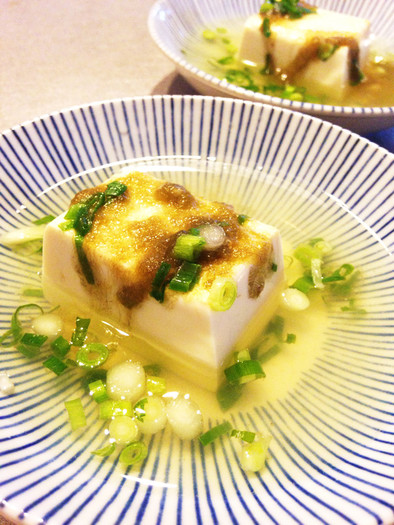 味付き湯豆腐の写真