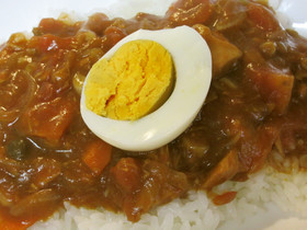 缶詰で簡単!ツナ&トマトカレー