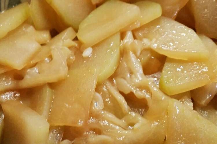 調理時間１０分 夕顔の簡単炒め煮 レシピ 作り方 By Kinaco流 クックパッド 簡単おいしいみんなのレシピが356万品