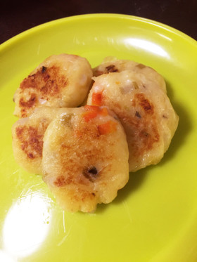野菜入り芋もち 幼児食