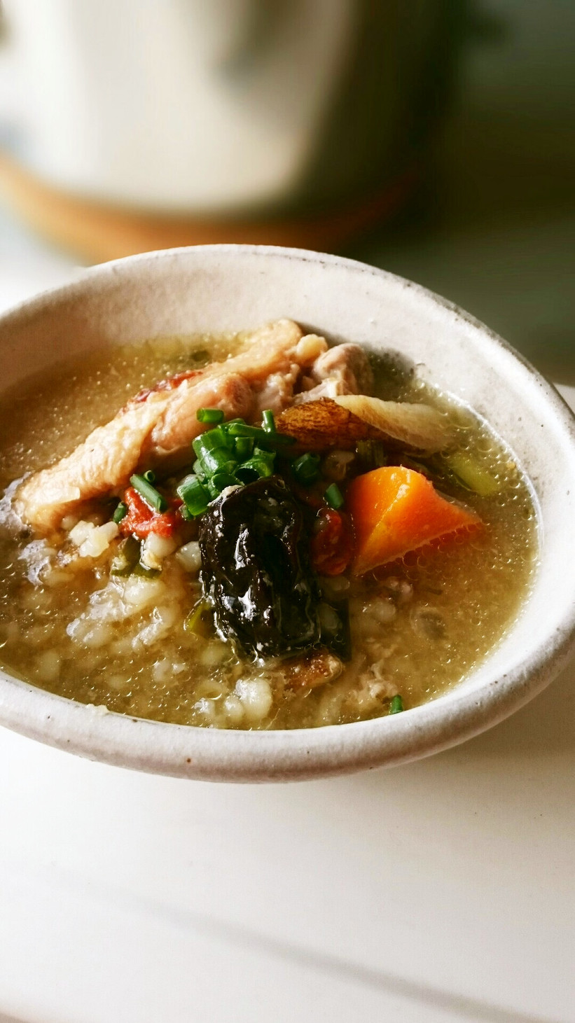 手羽先スープ…サムゲタン風…の画像