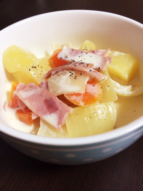簡単♡ おかず!生クリームでお野菜煮物