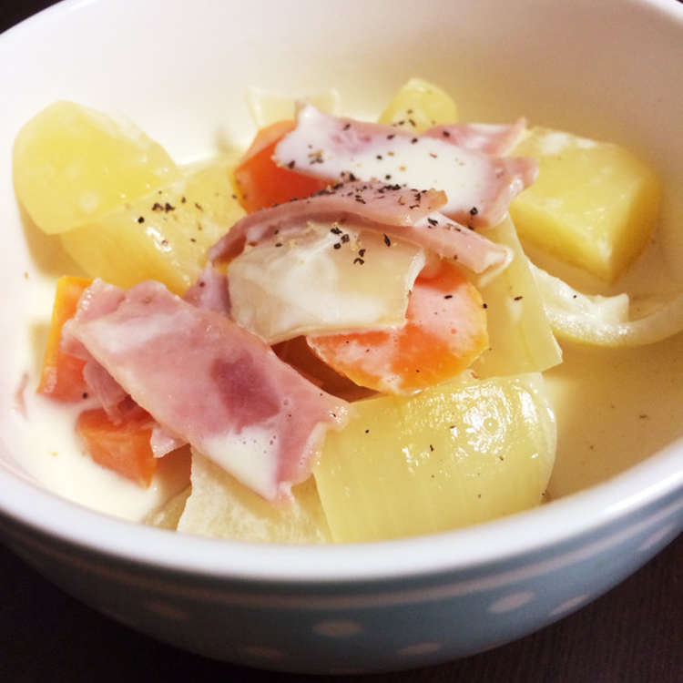 簡単♡ おかず！生クリームでお野菜煮物