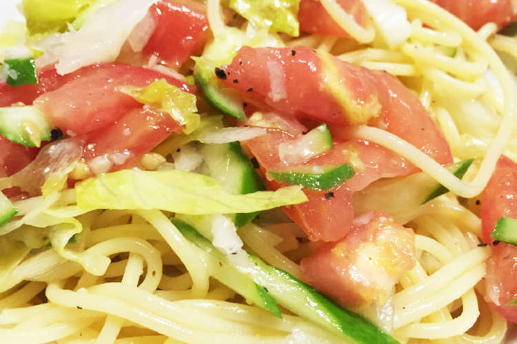 ニンニク入りサラダパスタ レシピ 作り方 By マーシャｃ クックパッド 簡単おいしいみんなのレシピが352万品