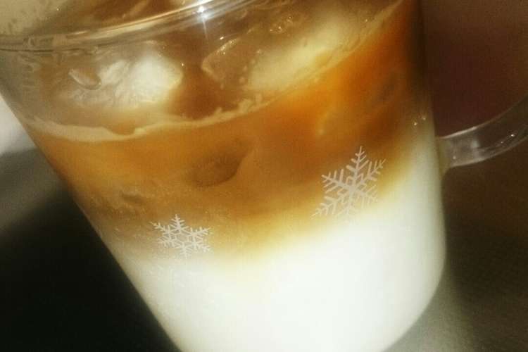 2層 マ クのアイスキャラメルラテ レシピ 作り方 By Amiちゃん クックパッド 簡単おいしいみんなのレシピが350万品