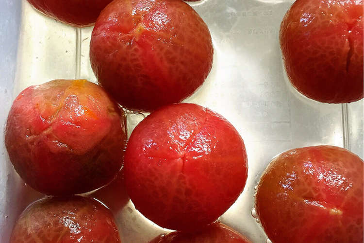 びっくりするほど甘いトマトの砂糖漬け レシピ 作り方 By レノママ クックパッド