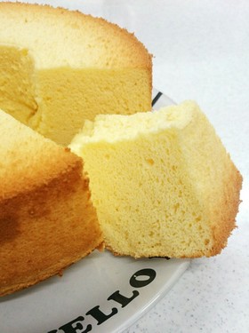 夏にぴったり♪レモンシフォンケーキ♡