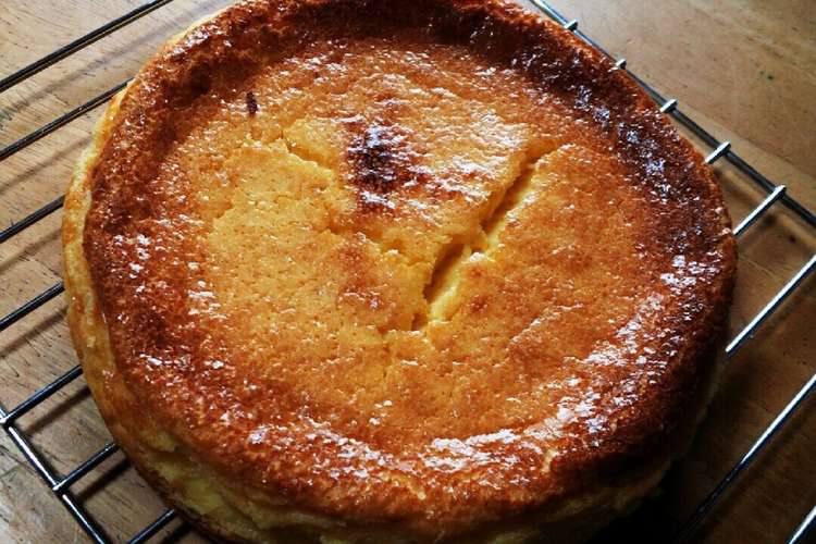 ﾐｷｻｰで混ぜて焼くだけﾁｰｽﾞｹｰｷ レシピ 作り方 By ちゃんくぅー クックパッド 簡単おいしいみんなのレシピが349万品