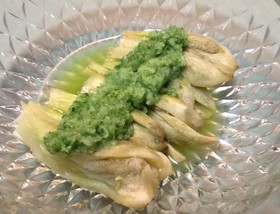 焼き茄子♡きゅうり酢かけ