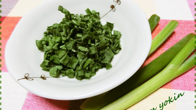 電子レンジde乾燥ネギ レシピ 作り方 By チーム預金 クックパッド