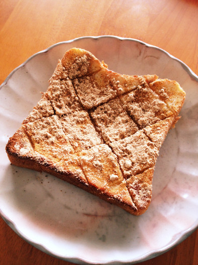 やみつき きな粉蜂蜜トースト♡超簡単♡の写真