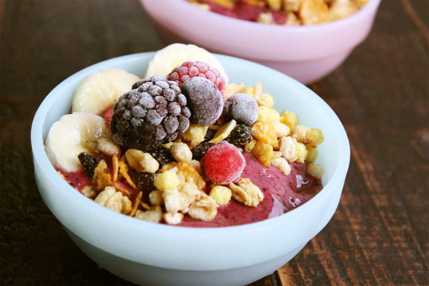 太鼓腹アサイーボウルのレシピ