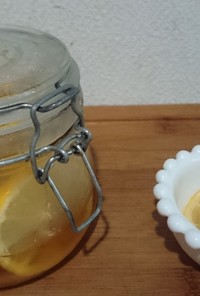 cafeの味⁉三温糖でレモンの砂糖漬け