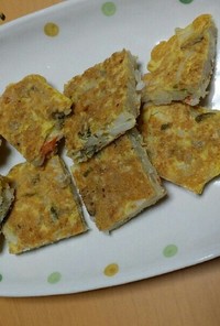 離乳食完了期 うどんの卵焼き