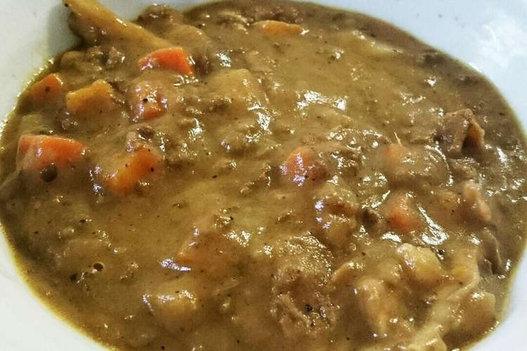 超簡単 手作りルーで本格カレー レシピ 作り方 By ちゃきち50 クックパッド 簡単おいしいみんなのレシピが359万品