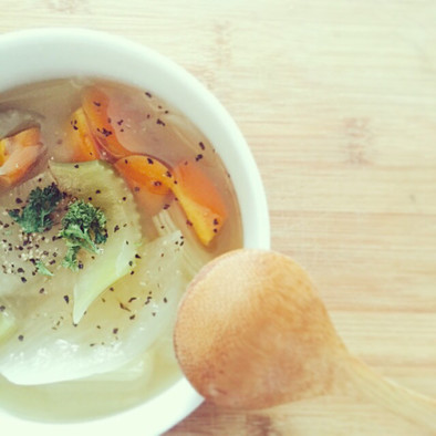 ほっこり。デトックス野菜スープの写真